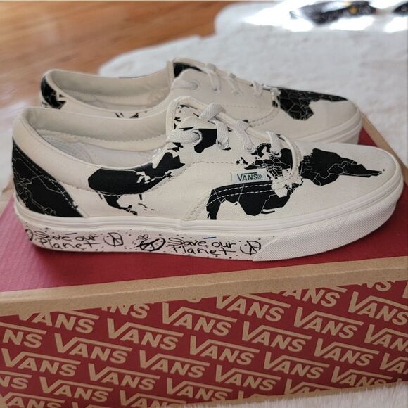 Vans Era x Save Our Planet Classic Global Peace Low Shoes 🌎 Men 5.5 Women 7 - Picture 2 of 12